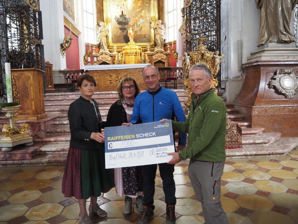Pilgern der Goldhaubenfrauen in OÖ