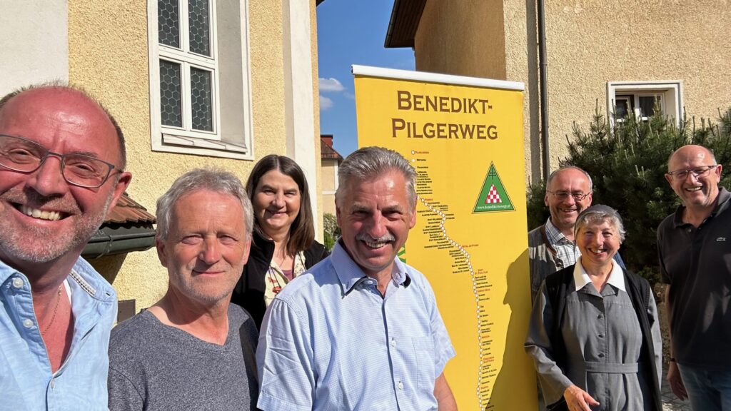 LEADER Projektmaßnahmen für Benedikt-Pilgerweg in Oberösterreich fertig
