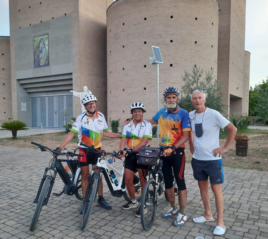 Mit dem Rad von Padua nach Rom