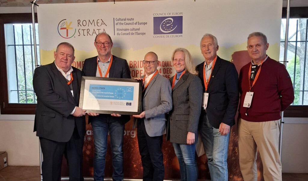 Feier in Aquileia: Romea Strata Europäische Kulturstraße